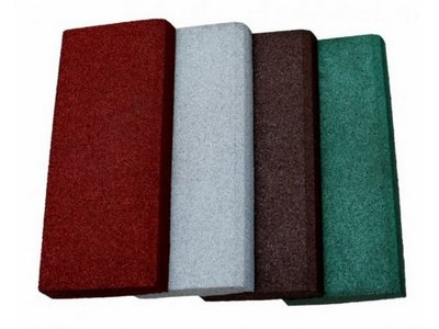 Резиновый  бордюр